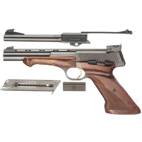 A HN Mod. 150 target pistol with conversion barrel