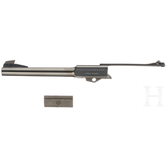 A HN Mod. 150 target pistol with conversion barrel