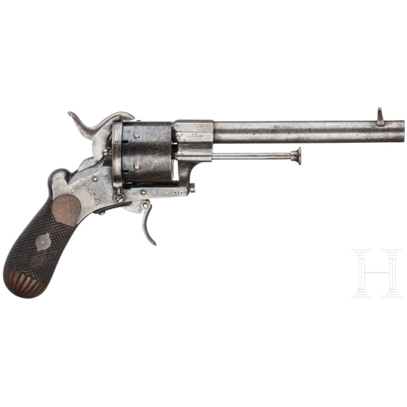 Pin-fire revolver by Kirschbaum, Solingen, ca. 1870