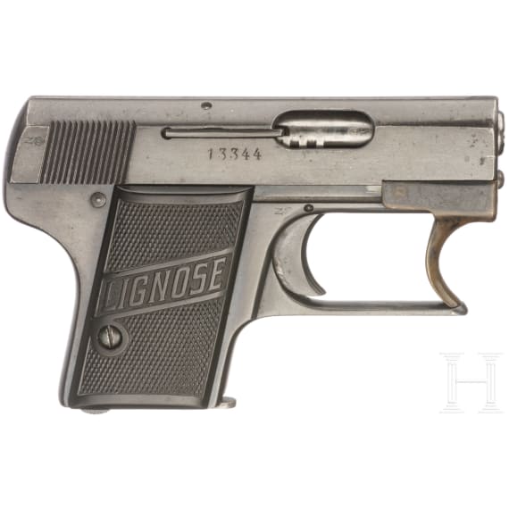 A Lignose single-handed Mod. 2 A pistol