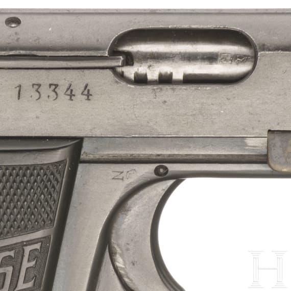 A Lignose single-handed Mod. 2 A pistol