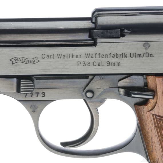 Walther P 38, Ulm, Stahlgriffst&uuml;ck
