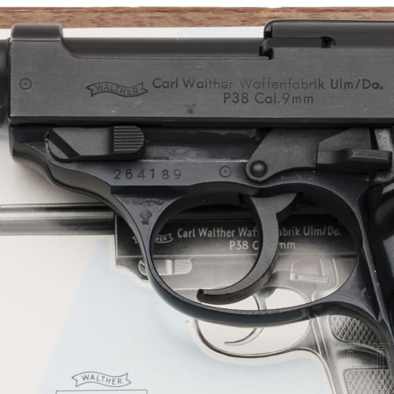 A Walther P 38, Ulm, in Box