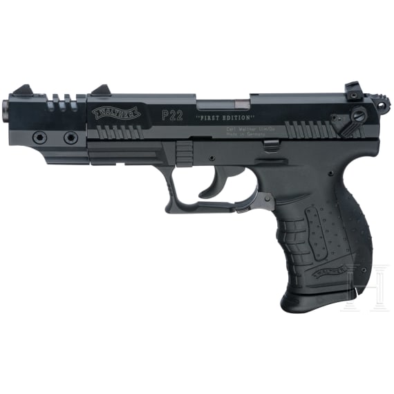 Walther P22, First Edition, with two conversion barrels