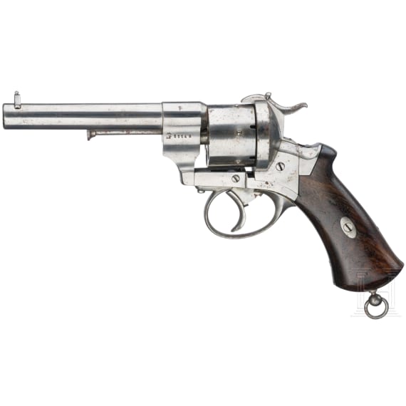 A pinfire revolver by Lefaucheux, ca. 1865
