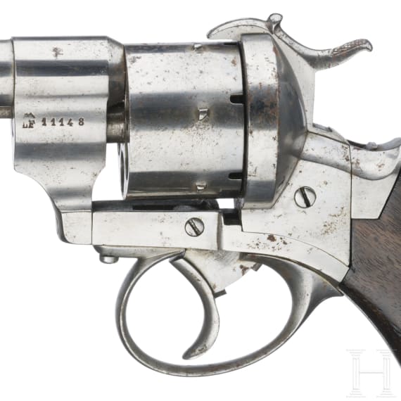 A pinfire revolver by Lefaucheux, ca. 1865