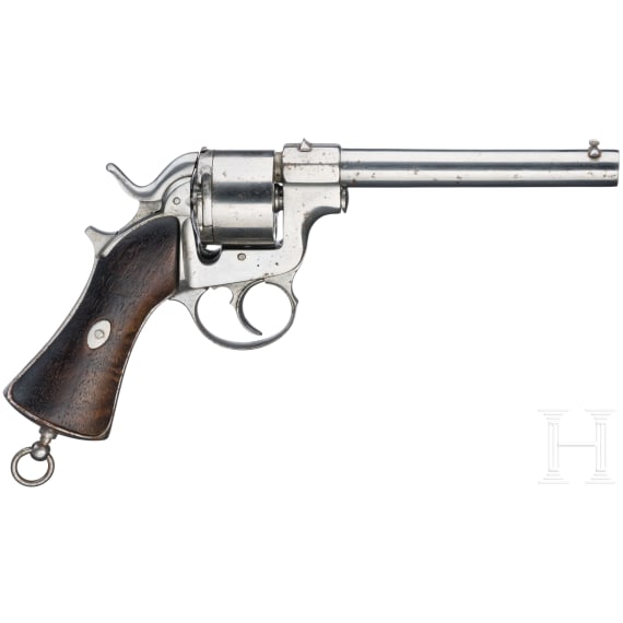 A Raphael system revolver by Laine in Paris, ca. 1865