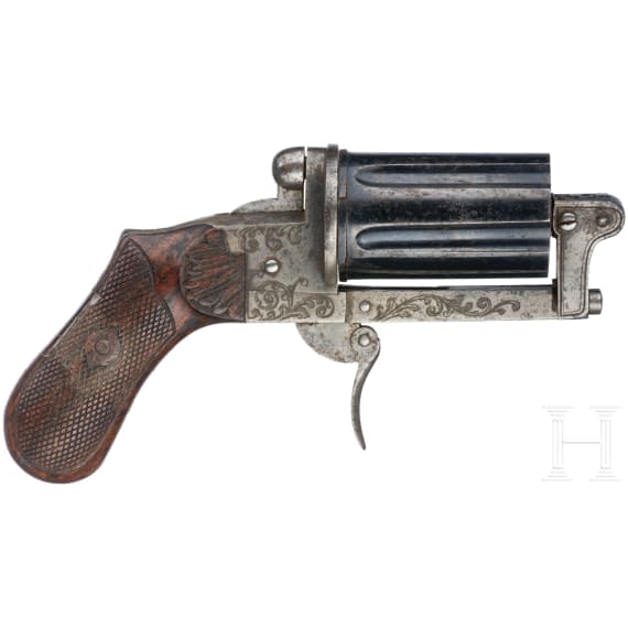 A French pepperbox, ca. 1870