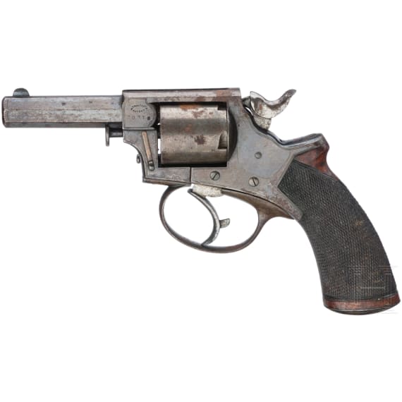A Tranter revolver by Cogswell & Harrison, London, ca. 1885