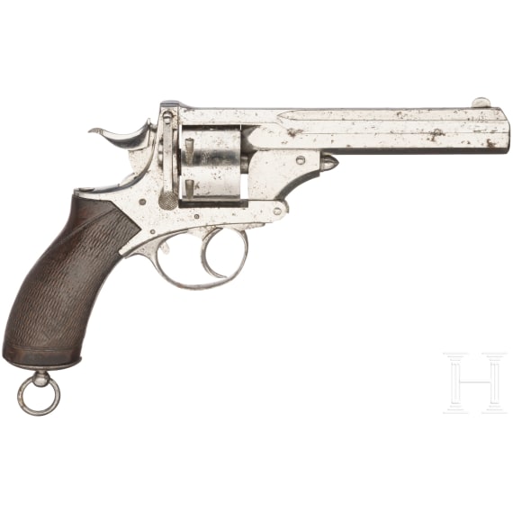 A Revolver, similar to the Webley & Scott No. 4.