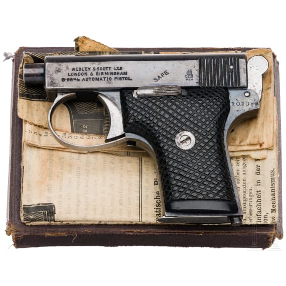 Webley & Scott Mod. 1907, in Box