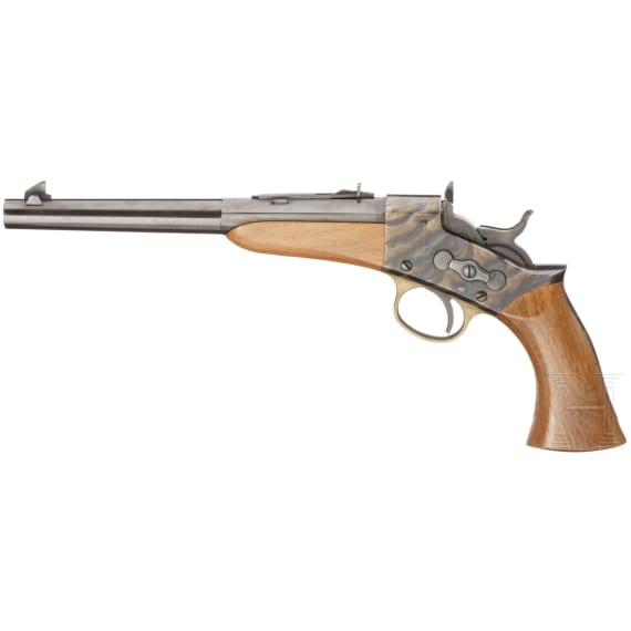 Rolling-Block pistol by Hege-Uberti, Italy
