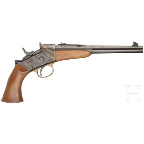 Rolling-Block pistol by Hege-Uberti, Italy