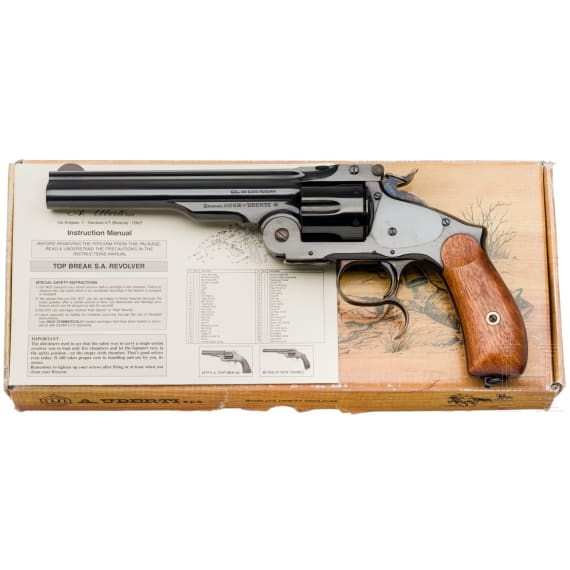 S&W 3rd Mod. Russian 1869, Hege-Uberti, Italy, in box