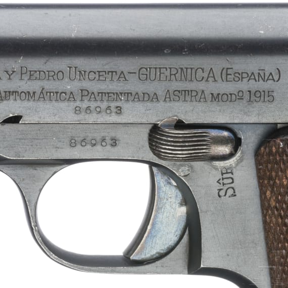 Astra Mod. 1915, Juan Esperanza y Pedro Unceta, Guernica