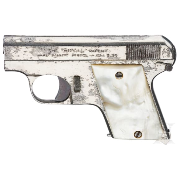 A Royal W.T.P., nickel-plated