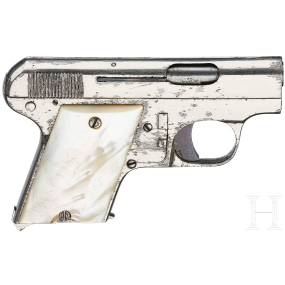 A Royal W.T.P., nickel-plated