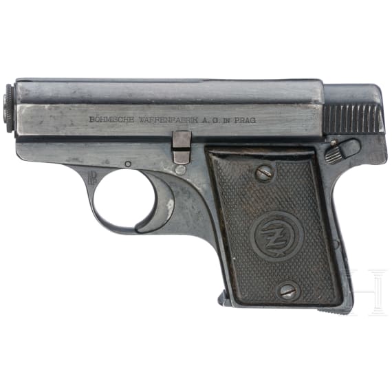 A CZ pocket pistol by B&ouml;hmische Waffenfabriken