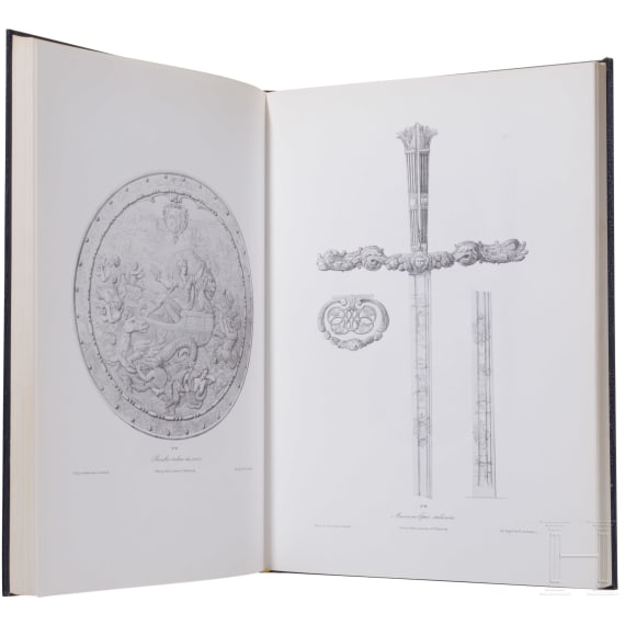 Mus&eacute;e de Tzarskoe-Selo ou Collection d'armes de sa Majest&eacute; l'Empereur de toutes les Russies, new edition of the 1853 issue in Fridingen, 1981