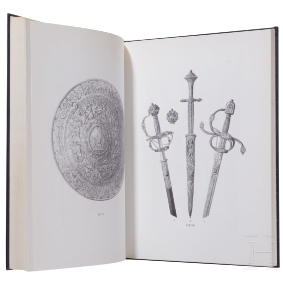 Mus&eacute;e de Tzarskoe-Selo ou Collection d'armes de sa Majest&eacute; l'Empereur de toutes les Russies, new edition of the 1853 issue in Fridingen, 1981