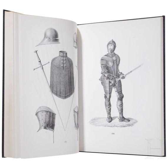 Mus&eacute;e de Tzarskoe-Selo ou Collection d'armes de sa Majest&eacute; l'Empereur de toutes les Russies, new edition of the 1853 issue in Fridingen, 1981