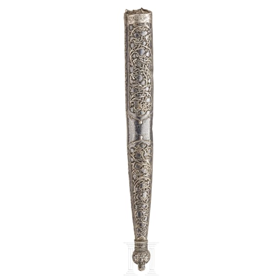 An Ottoman-Greek nielloed silver set of cutlery, circa 1700