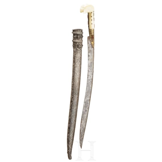An Ottoman yatagan from the Balkans, 1st half of the 19th century