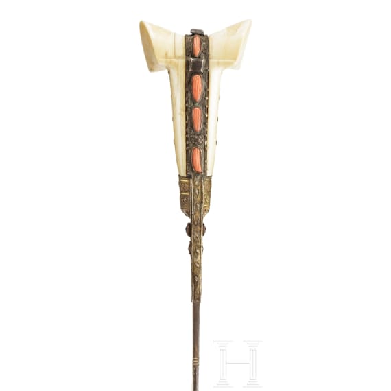 An Ottoman yatagan from the Balkans, 1st half of the 19th century