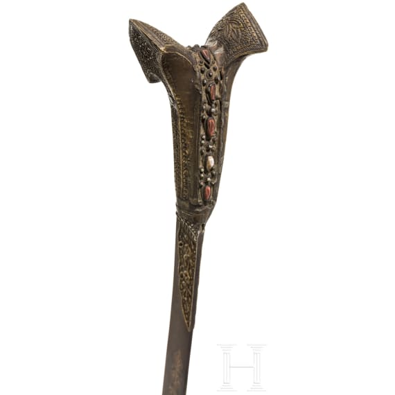 A yatagan, modern replica in Balkan-Ottoman style, 20th century