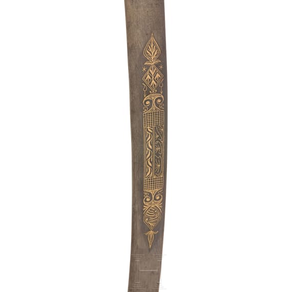 A yatagan, modern replica in Balkan-Ottoman style, 20th century
