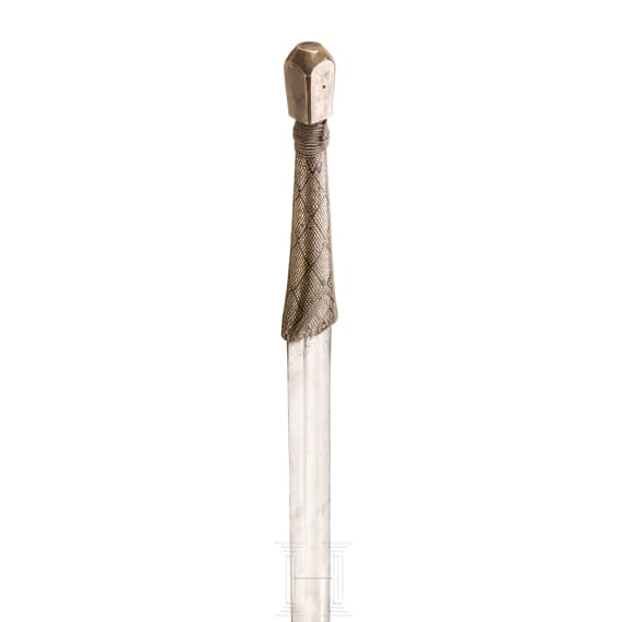 A silver mounted Omani sword, 19th century