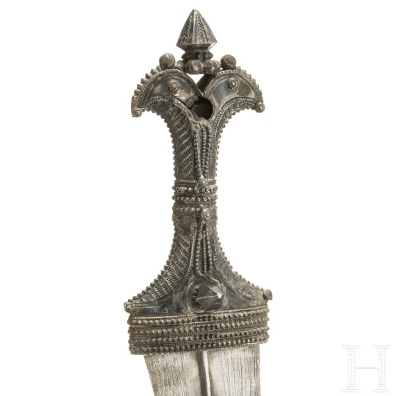 A Saudi Arabian djambia, circa 1900