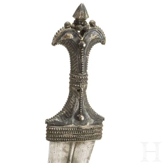 A Saudi Arabian djambia, circa 1900