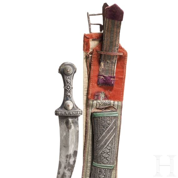 A Saudi Arabian Wahabite djambia, 1st half of the 20th century