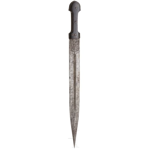 A Persian qama, 19th century