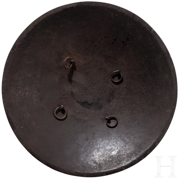An Indian round shield (sipar), 18th century
