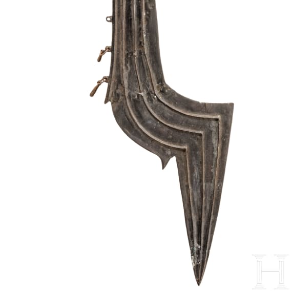 A South Indian bronze temple sword, Kerala, 17th century