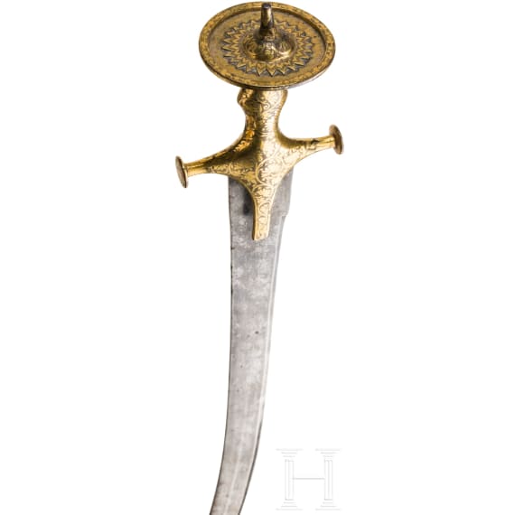 An Indian tulwar, 19th century