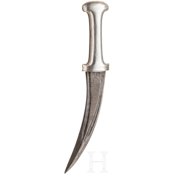 An Indian silver-mounted dagger, Deccan, 18th century