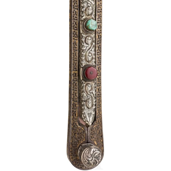 A Tibetan short sword, 19th century