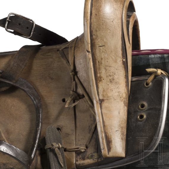 A Chinese saddle, 20th century