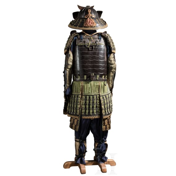 A Japanese okegawa do gusoku, mid-Edo period
