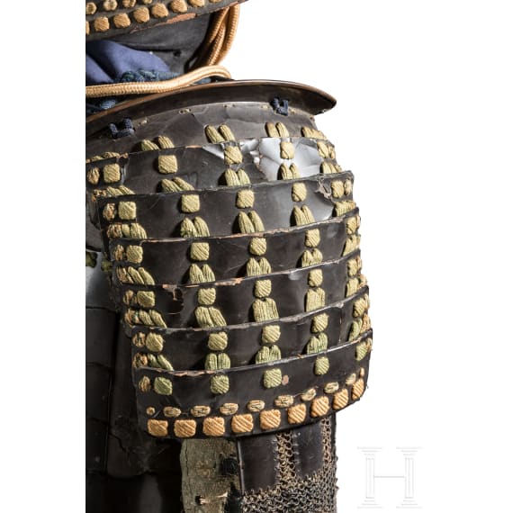 A Japanese okegawa do gusoku, mid-Edo period