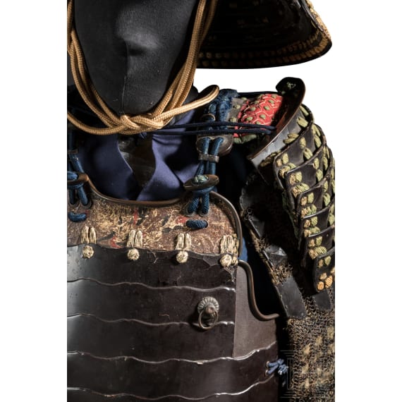 A Japanese okegawa do gusoku, mid-Edo period