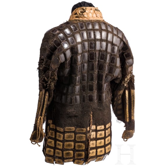 A Japanese Tatami Do and Jingasa, Edo and Meiji period