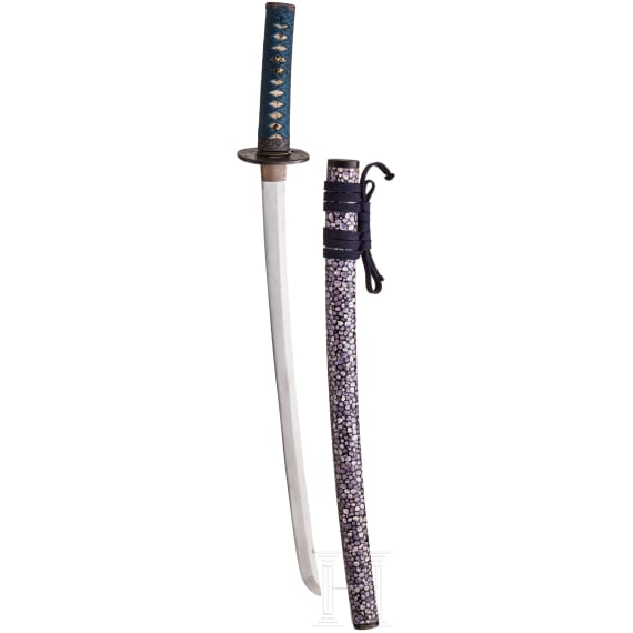 A Japanese wakizashi, 17th century