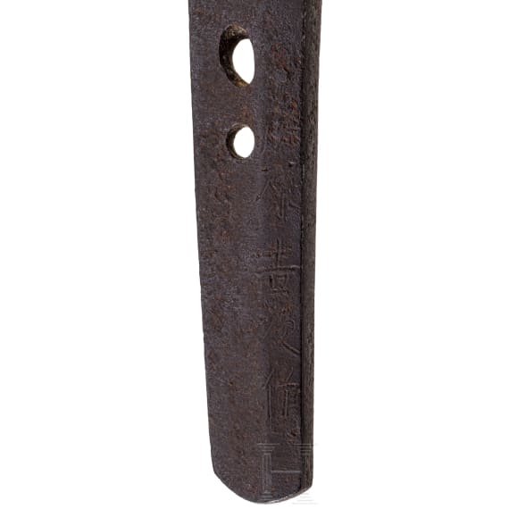 A Japanese shinto wakizashi in shirasaya, 17th century