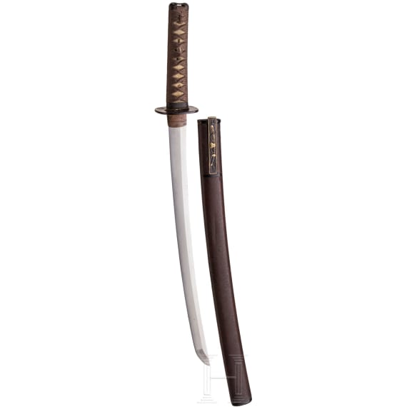 A Japanese wakizashi, Meiji period