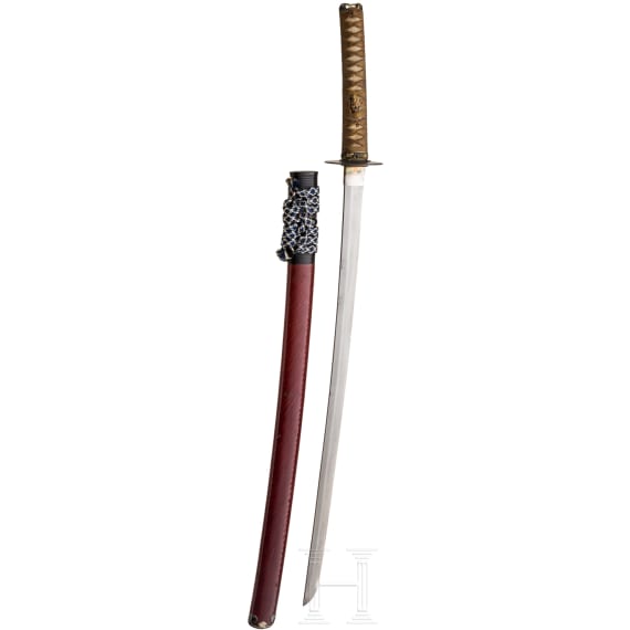 A wakizashi, late Meiji period, circa 1900