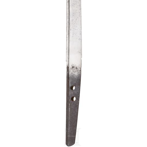 A Japanese wakizashi, late Meiji period